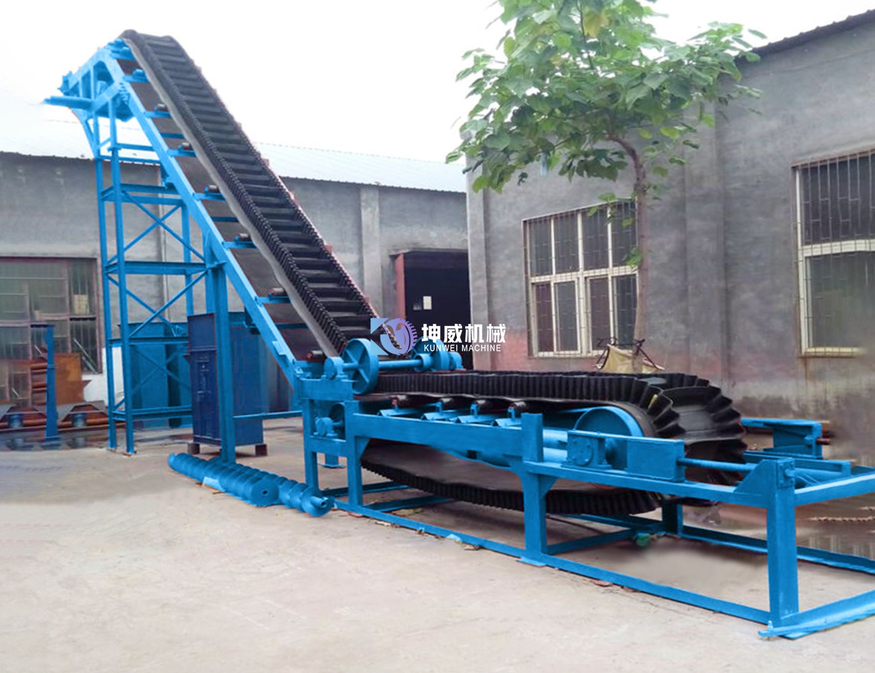 爬坡皮帶機(jī)是爬坡皮帶輸送機(jī)嗎?